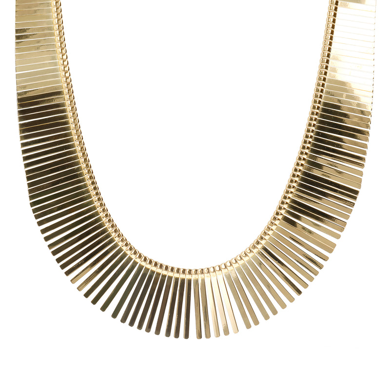 18KT Graduated Cleopatra Necklace