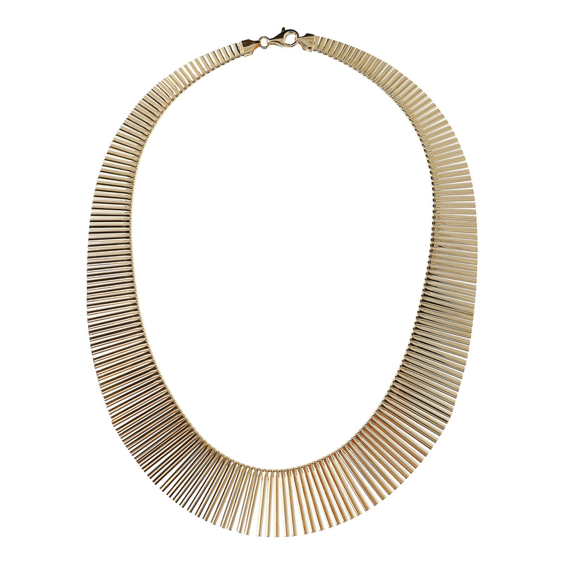 18KT Graduated Cleopatra Necklace