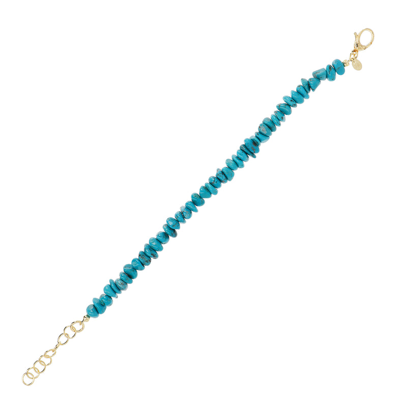 Bracelet with Turquoise and Extender